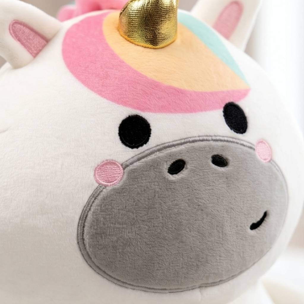 2 in 1 Travel Pillow & Plush Toy - Unicorn