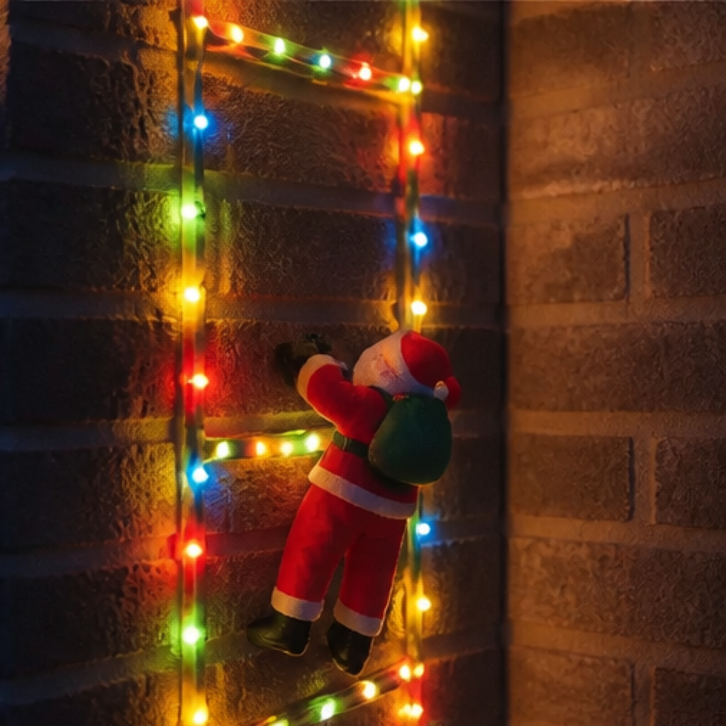 Santa's Light Up Ladder