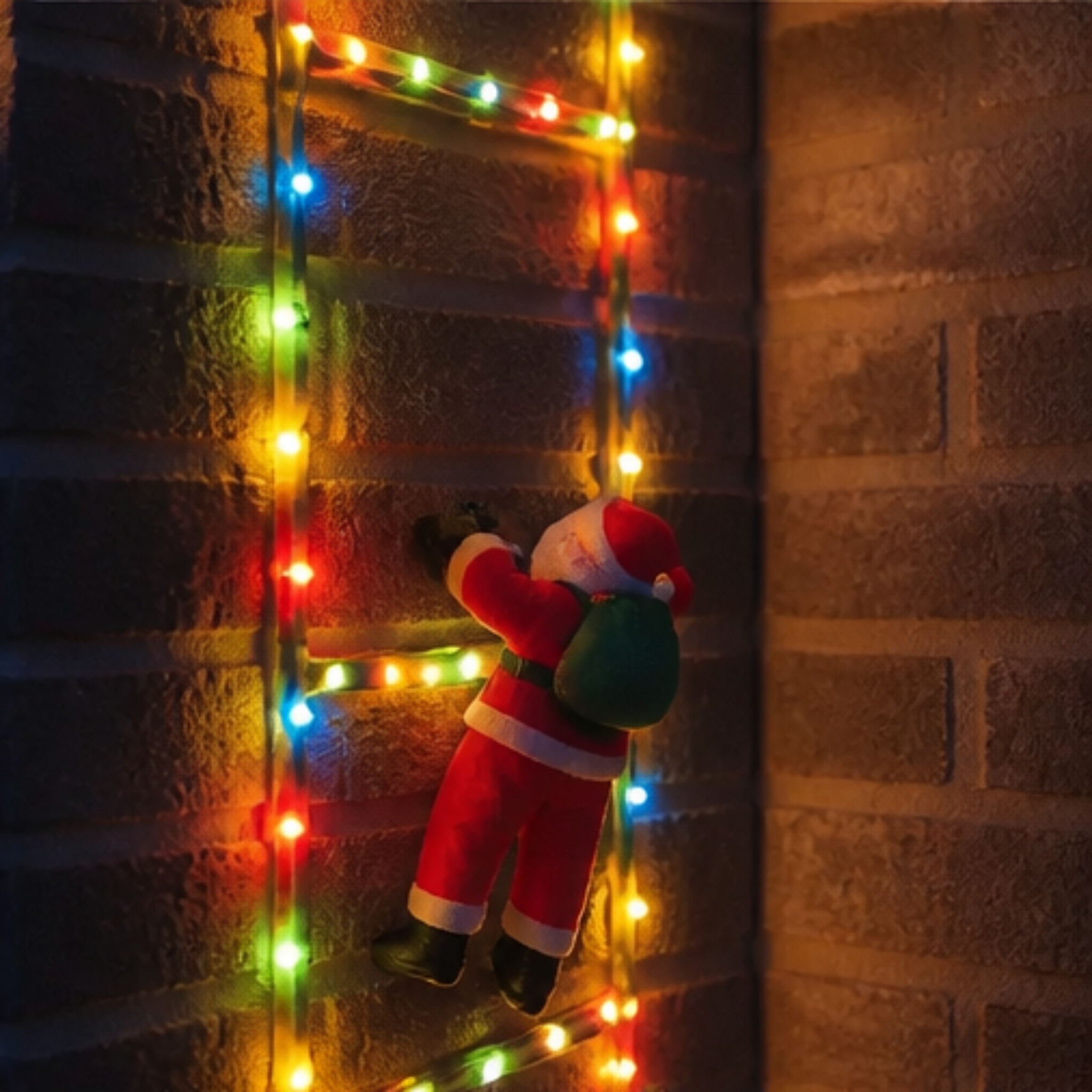 Santa's Light Up Ladder