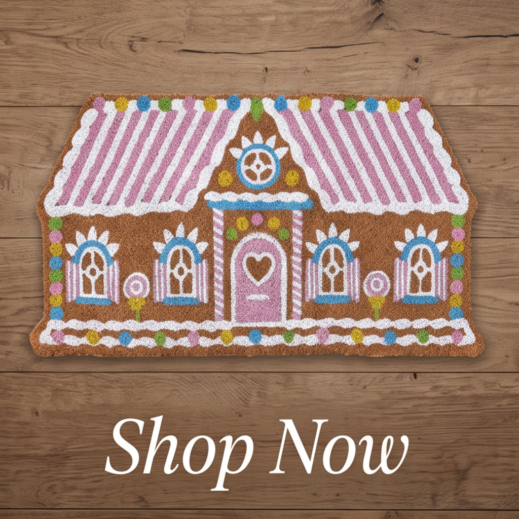 Decoir Mat - Gingerbread House