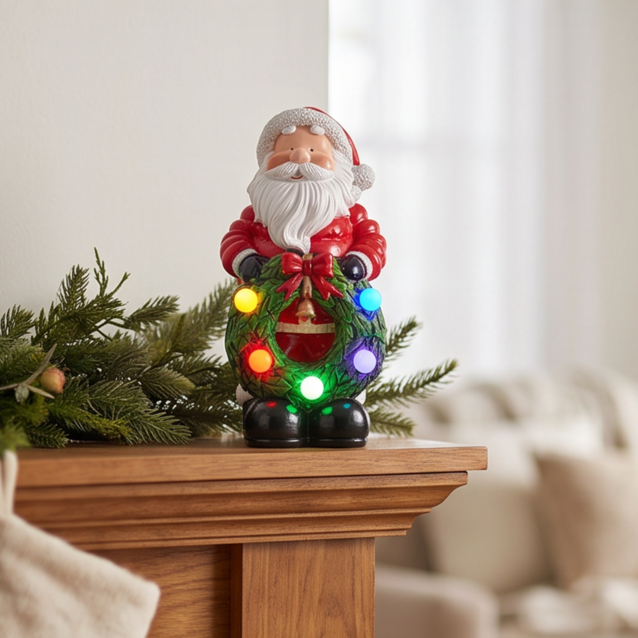 Inlit Santa