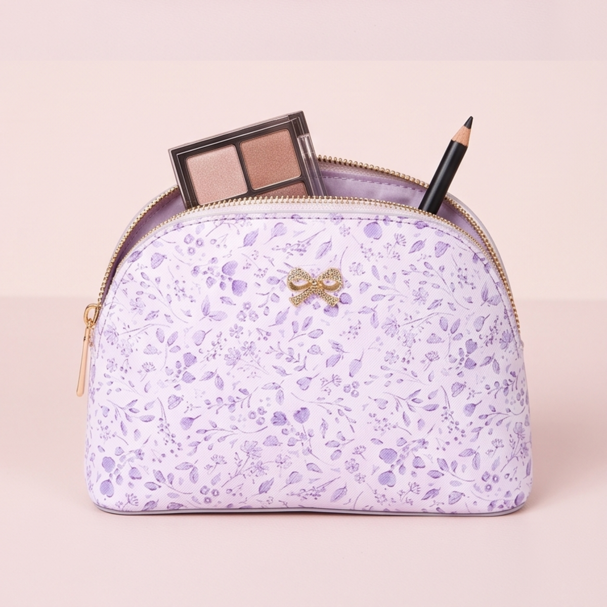 Lilac Cosmetic Bag
