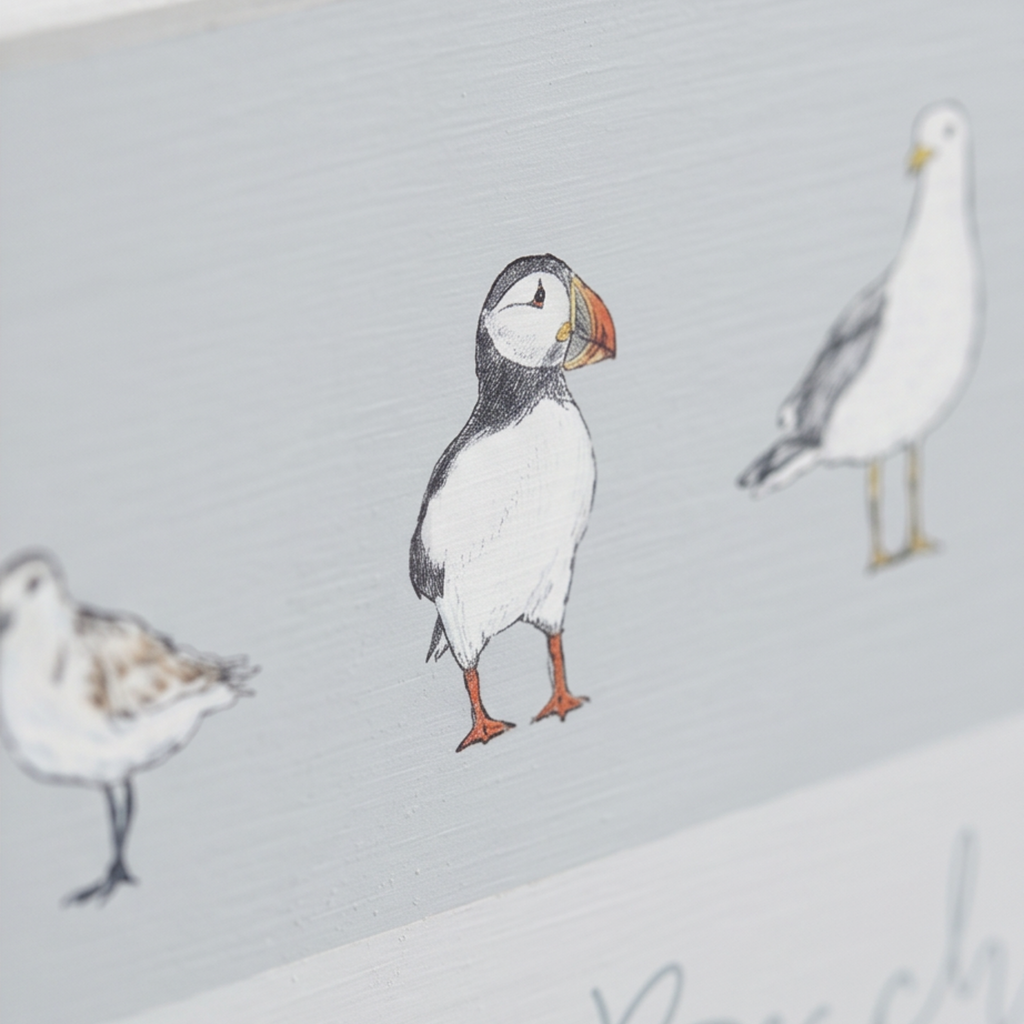 Coastal Birds - Rectangular Plaque