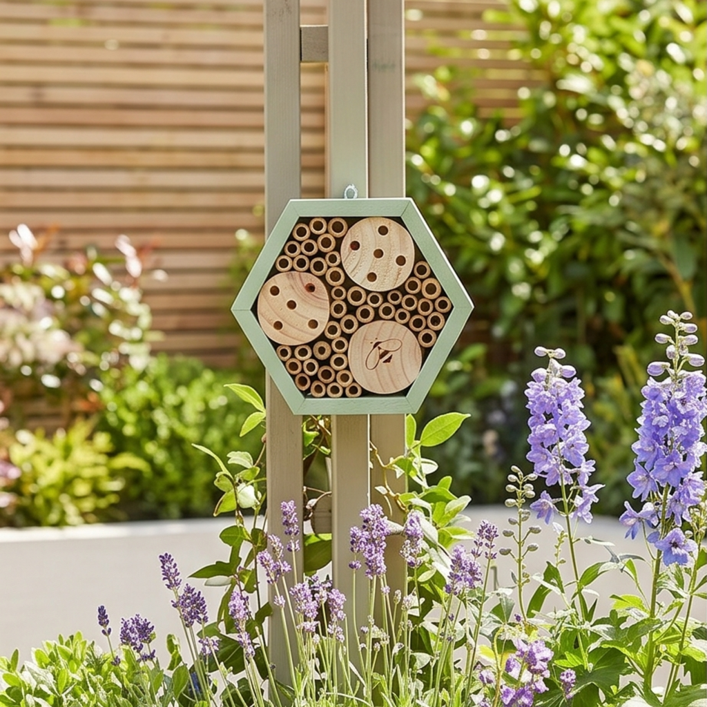 Mason Bee Hex  Box