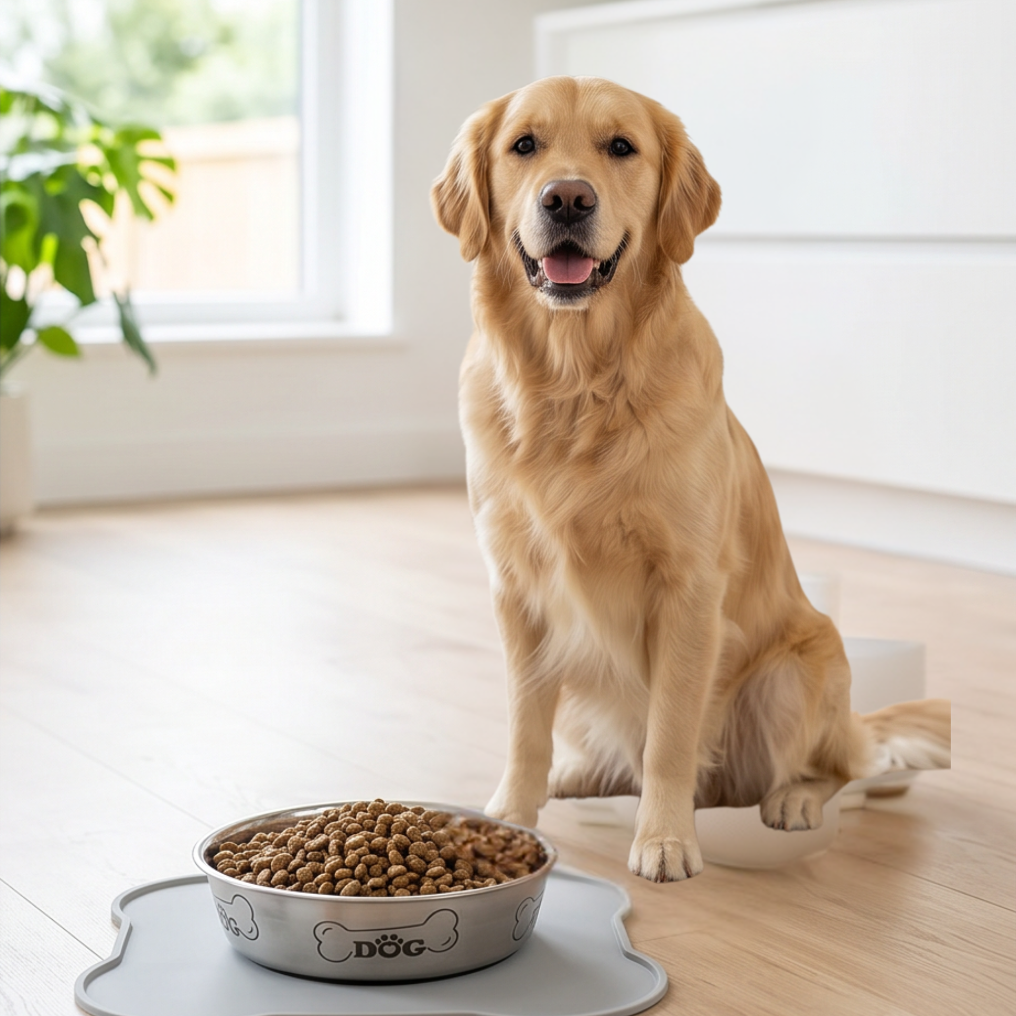 Personalised Dog Steel Bowl 1400ml
