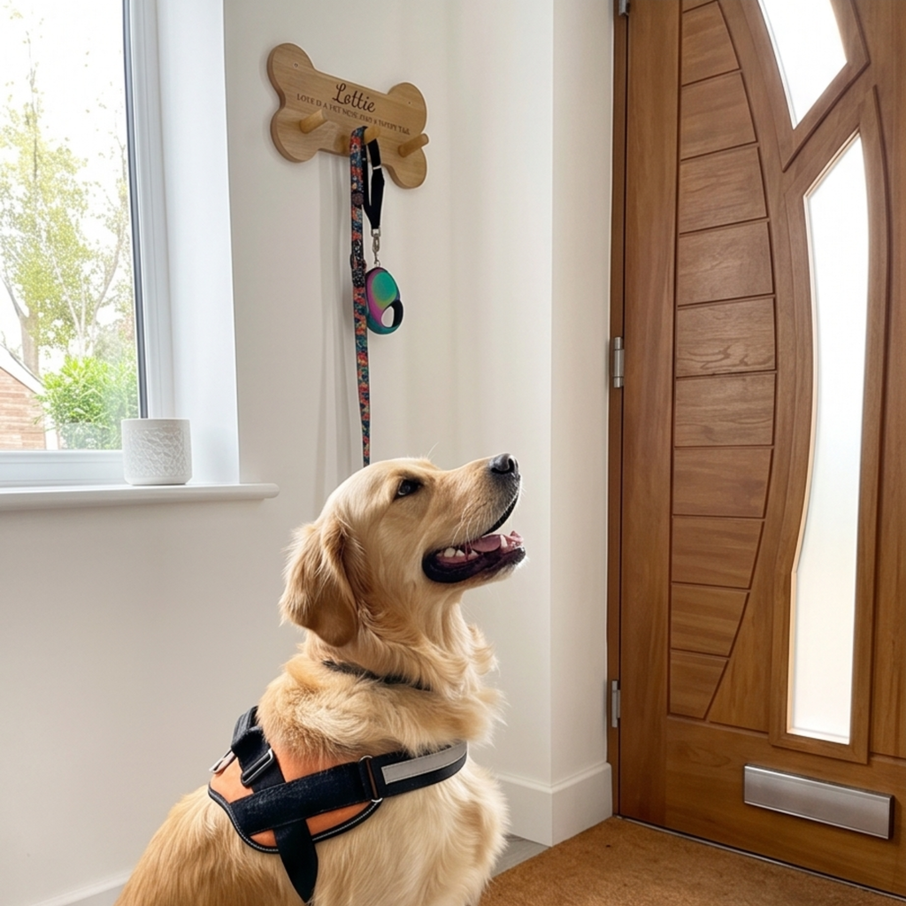 Personalised Dog Bone Wall Rack