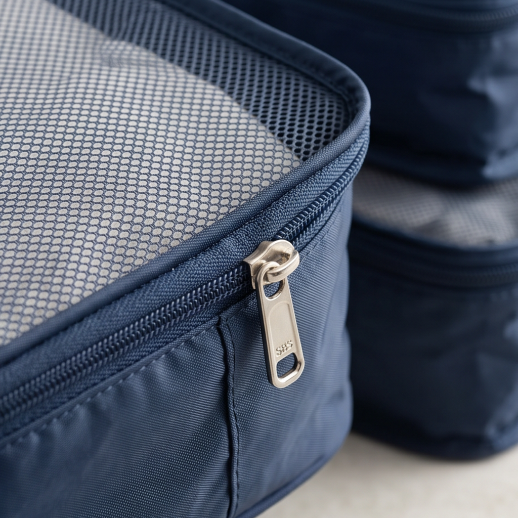Travel Luggage Packing Cubes - Pack of 3