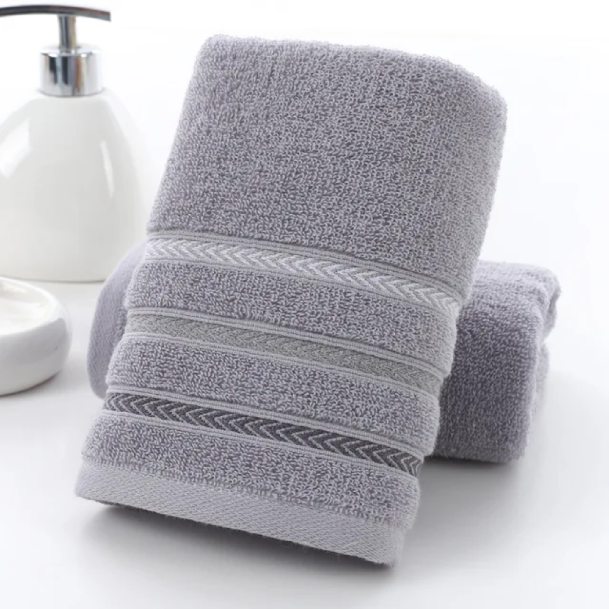 Satin File Hand Towel