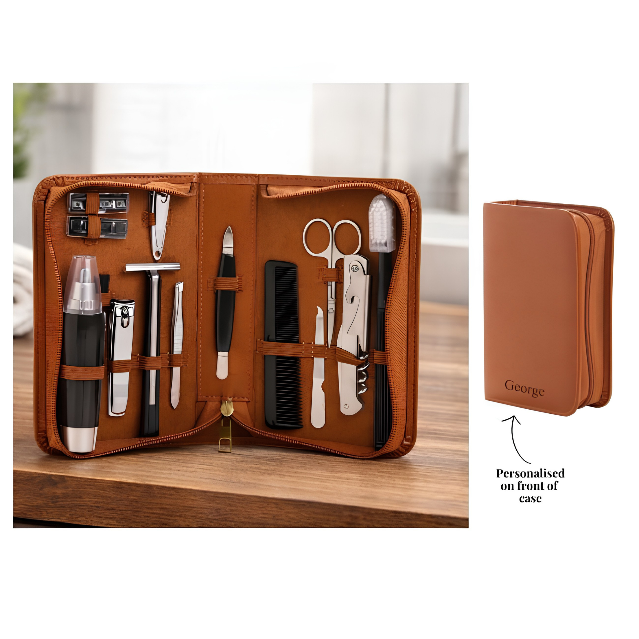 Personalised Harvey Makin 12 Piece Grooming Set