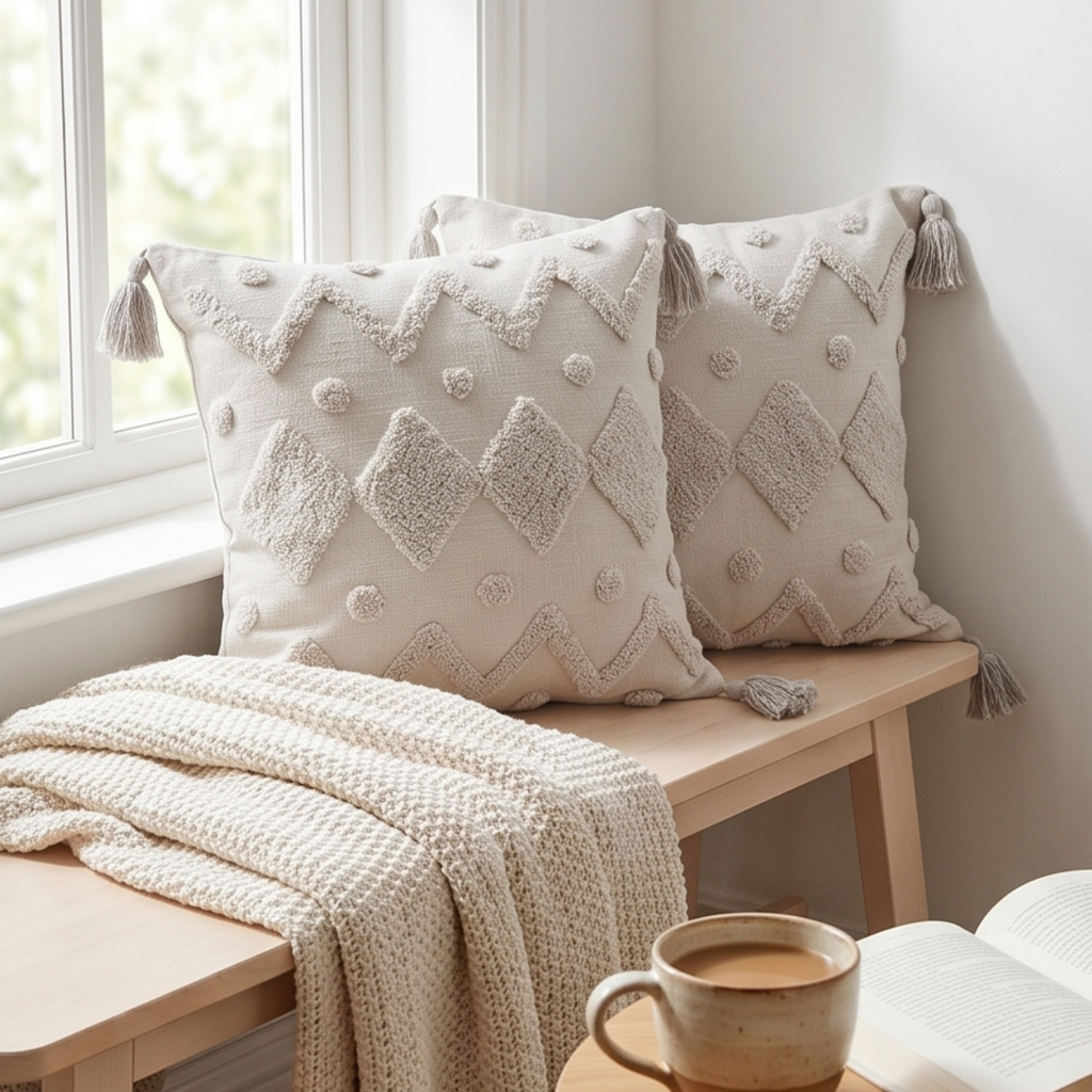 Tufted Cushion Covers