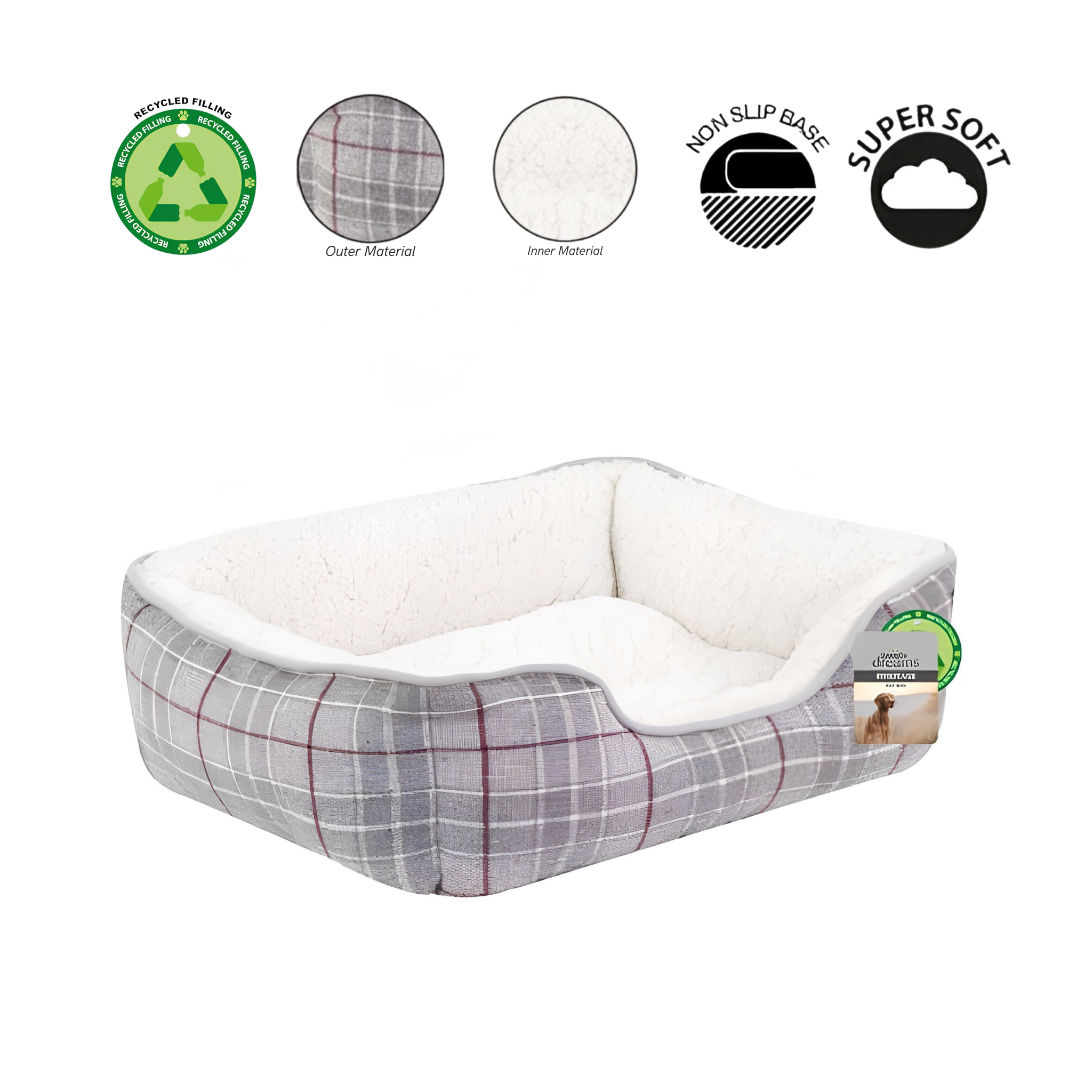 Heritage Pet Bed - 2 sizes