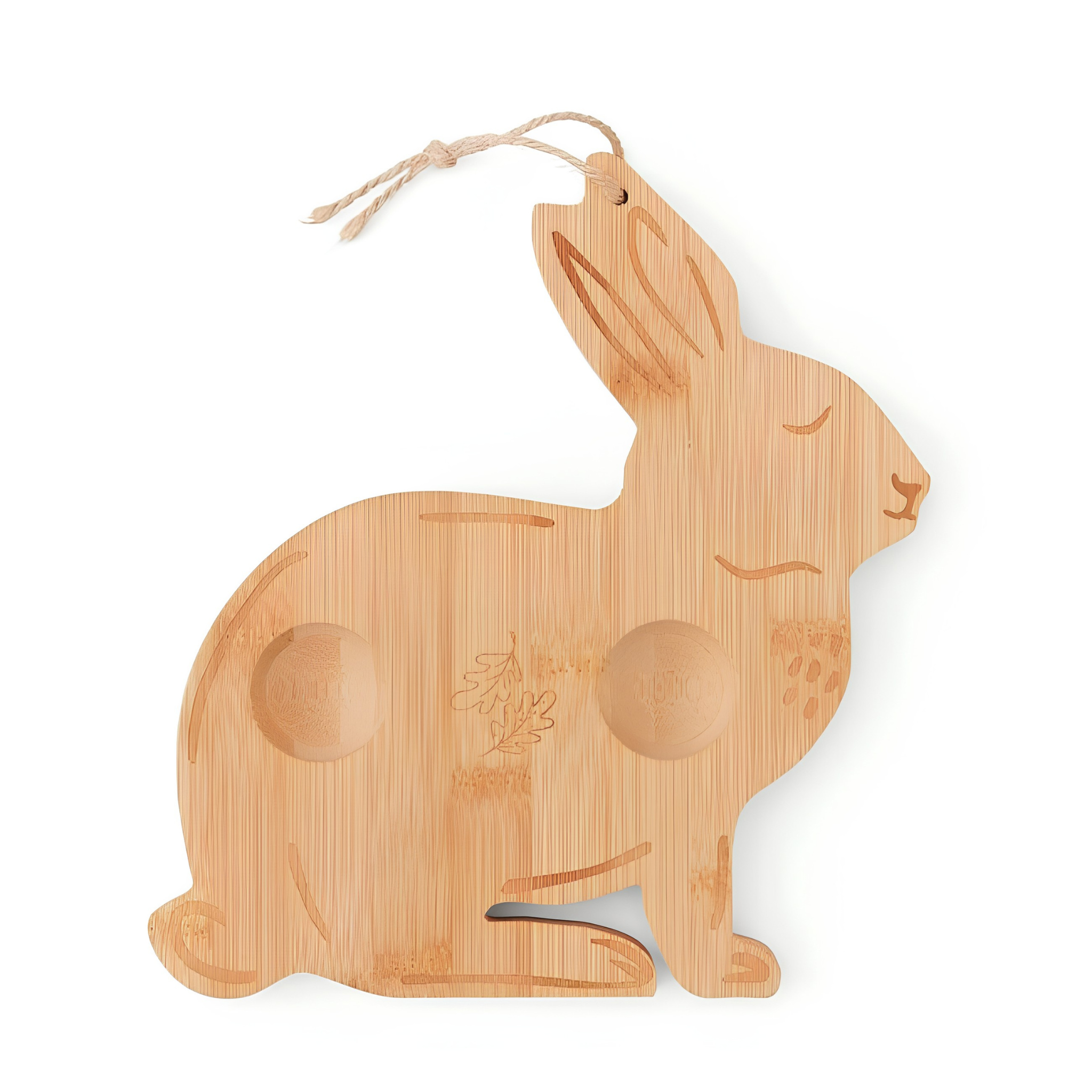 Forest Fable ( Owl, Rabbit)  - Breakfast Board