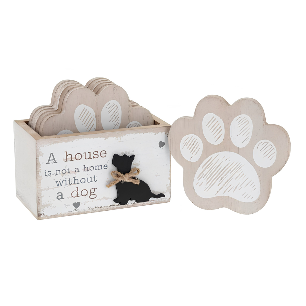 Scrabble Coaster Set - Cat or Dog