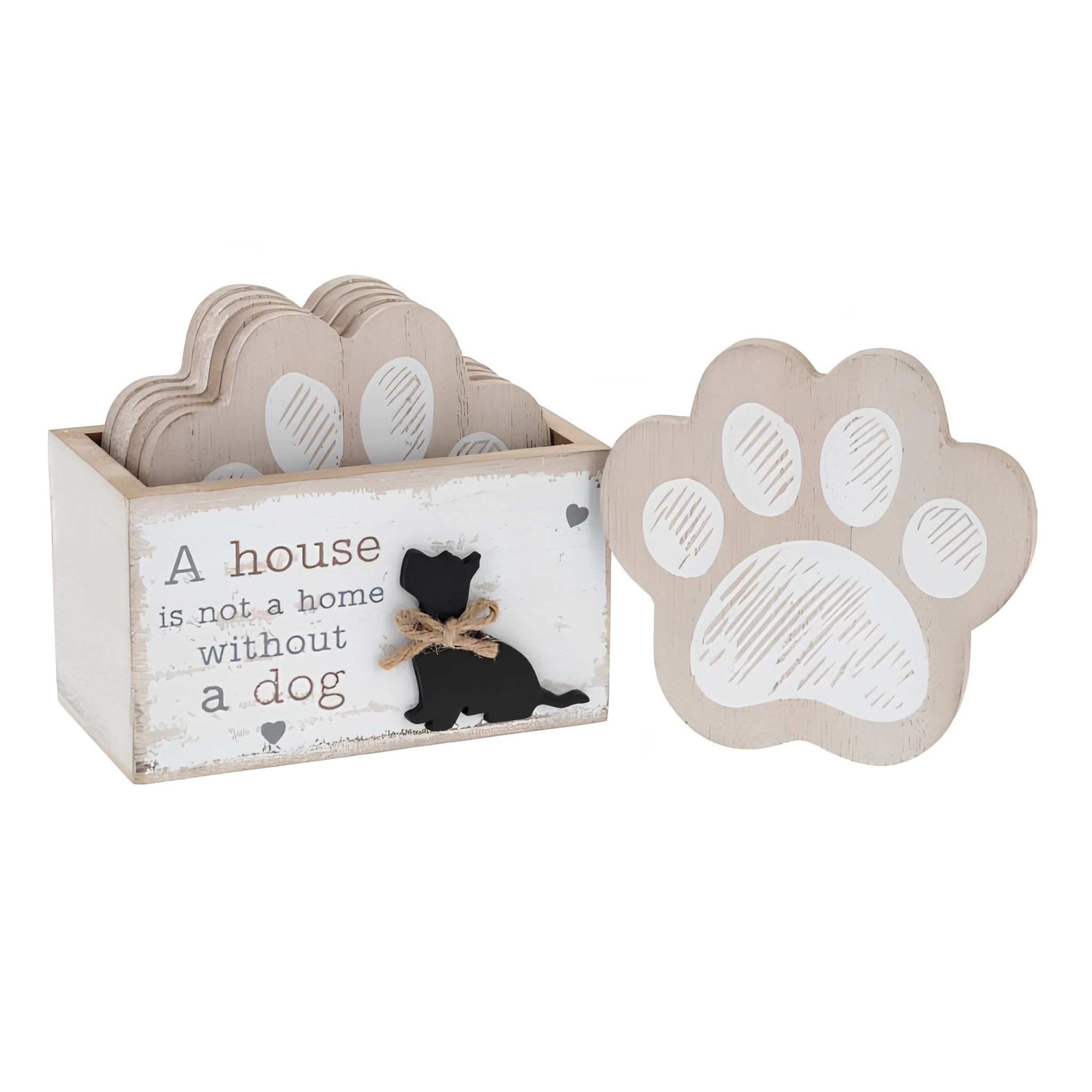 Scrabble Coaster Set - Cat or Dog