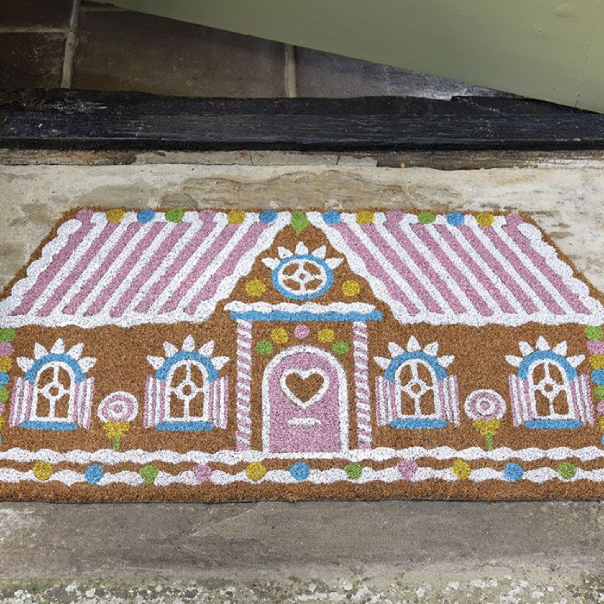 Decoir Mat - Gingerbread House