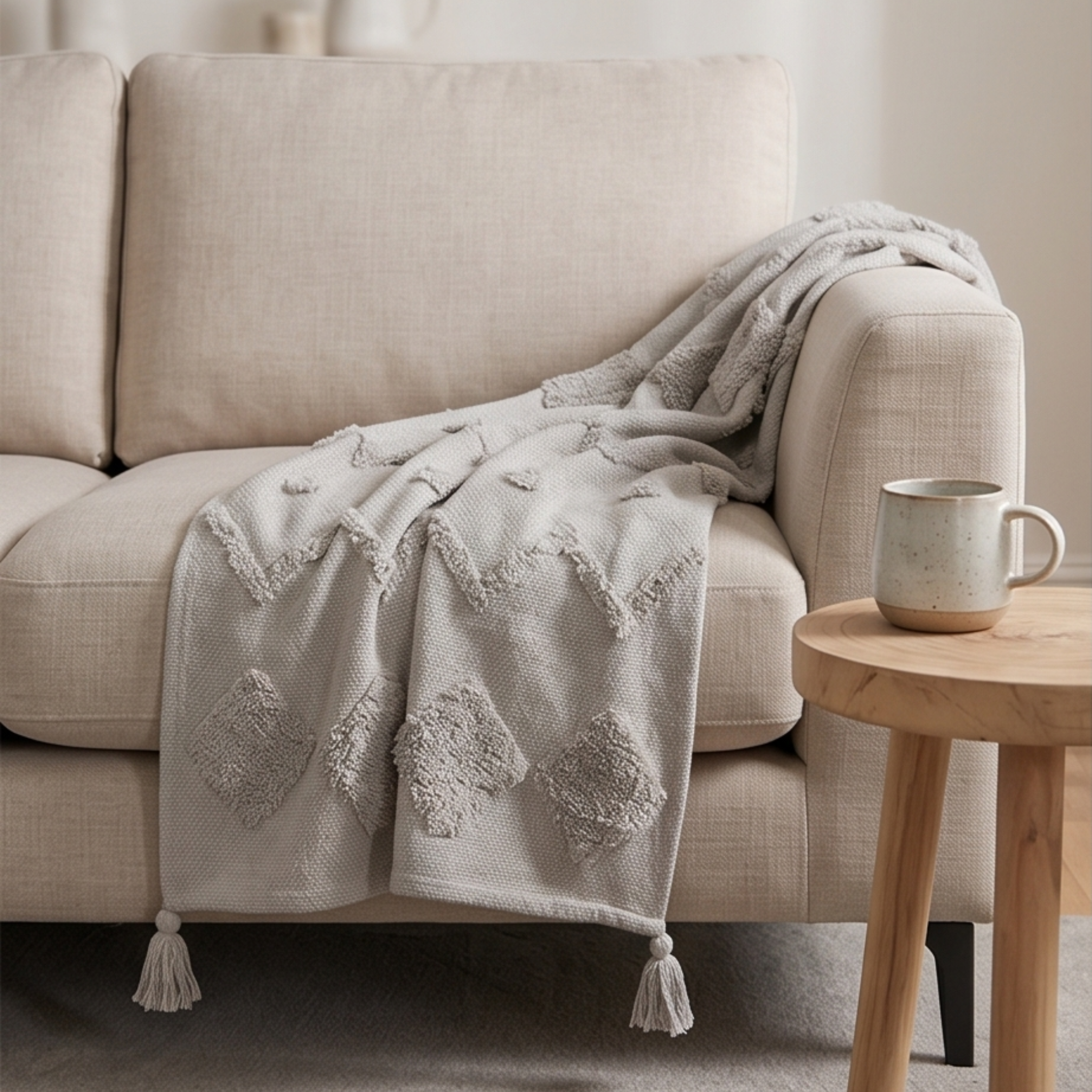 Tufted Throw