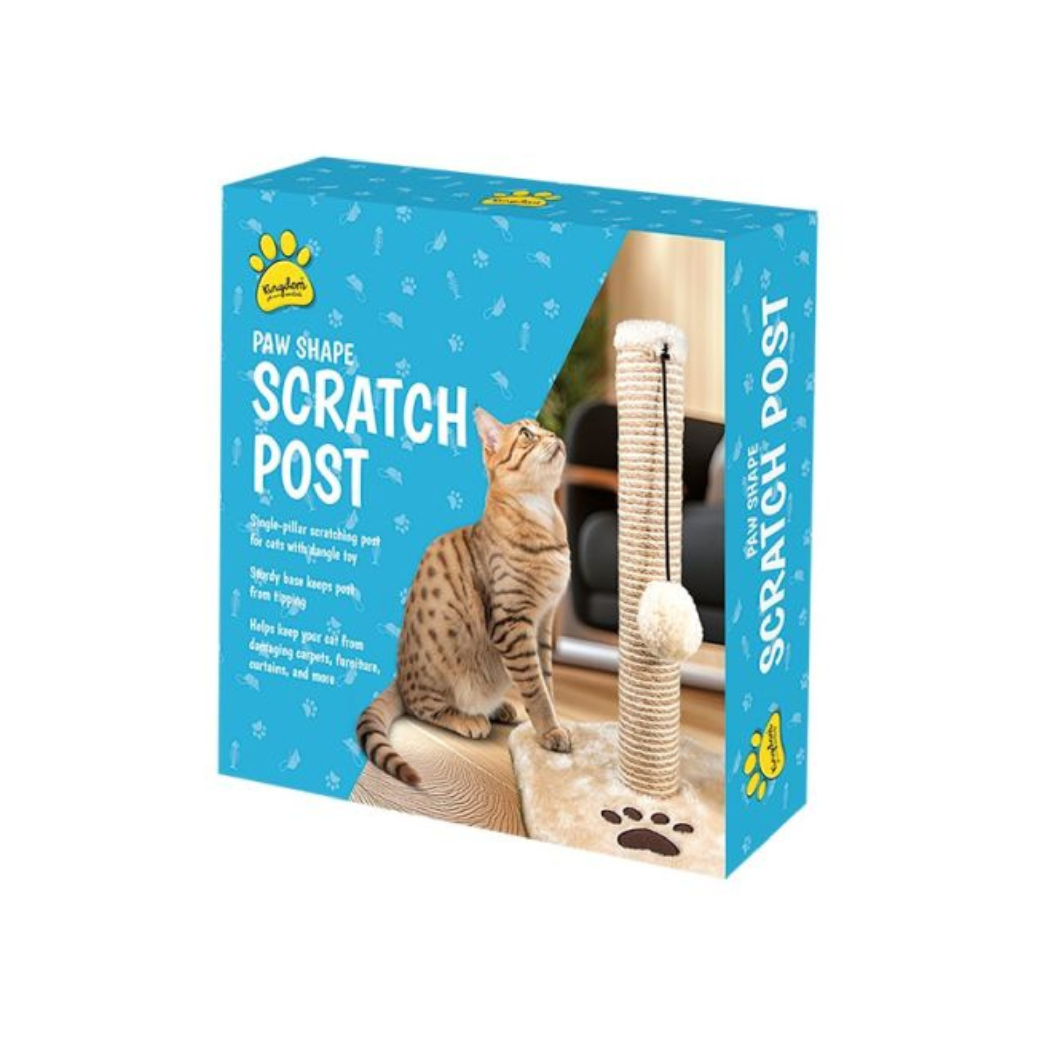 Paw Shape Cat Scratch Post
