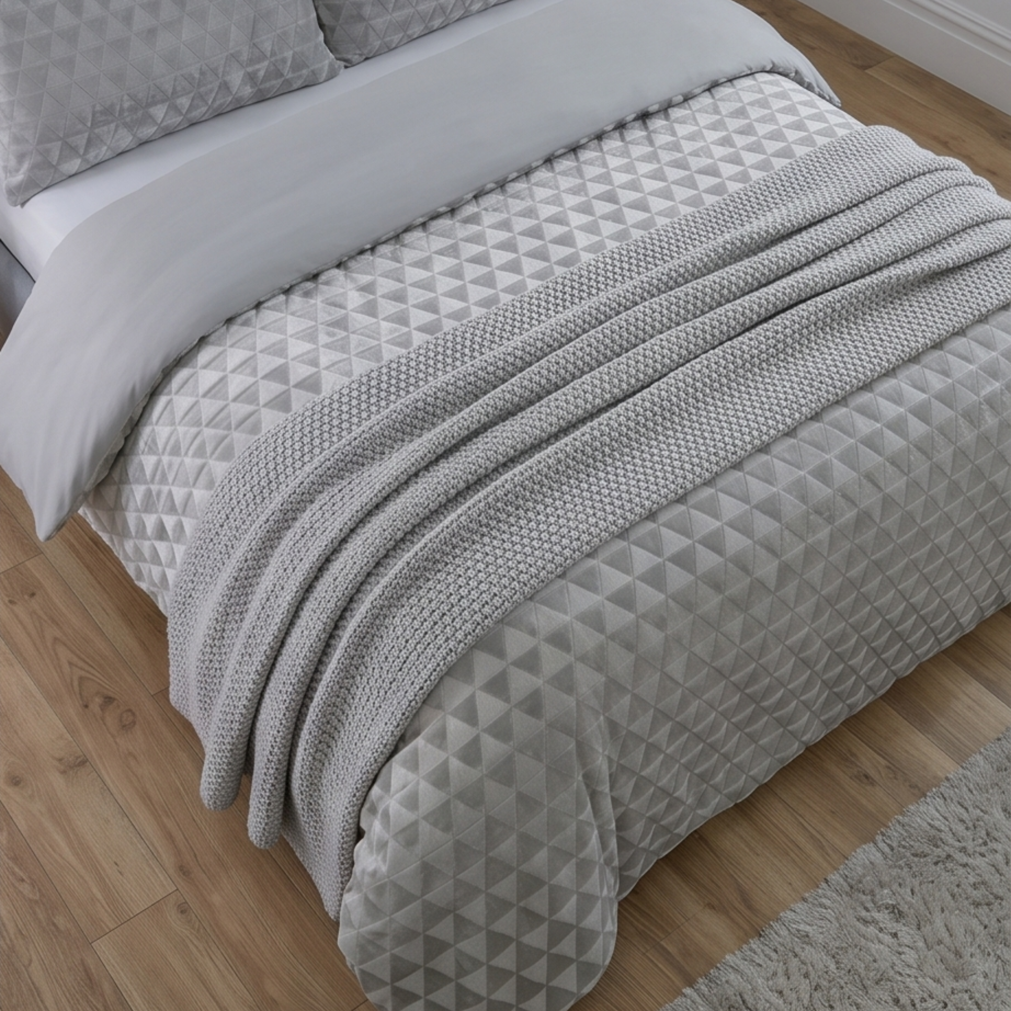 Luxury Teddy Bedding Diamond Bedding Set