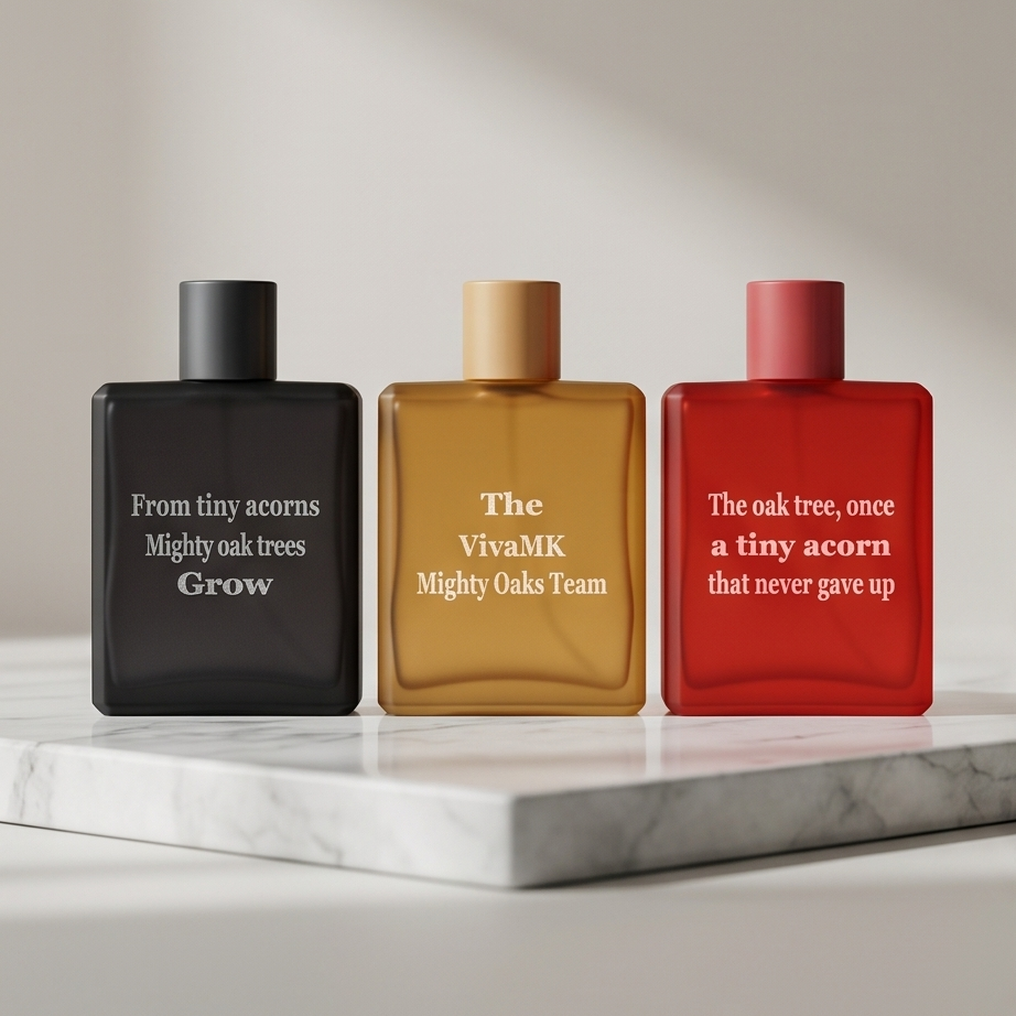 Personalised Face Facts Fragrance Sunset Amber