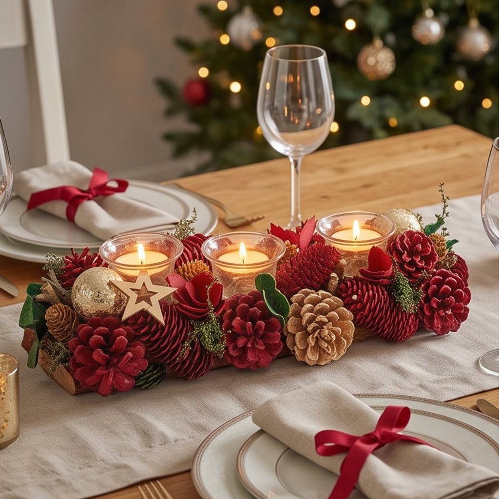 Festive Candle Holders