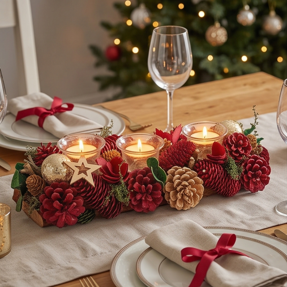 Festive Candle Holders