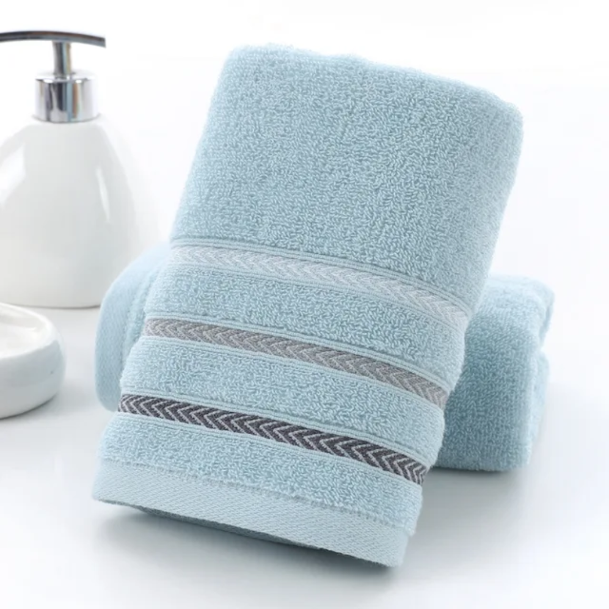 Satin File Hand Towel