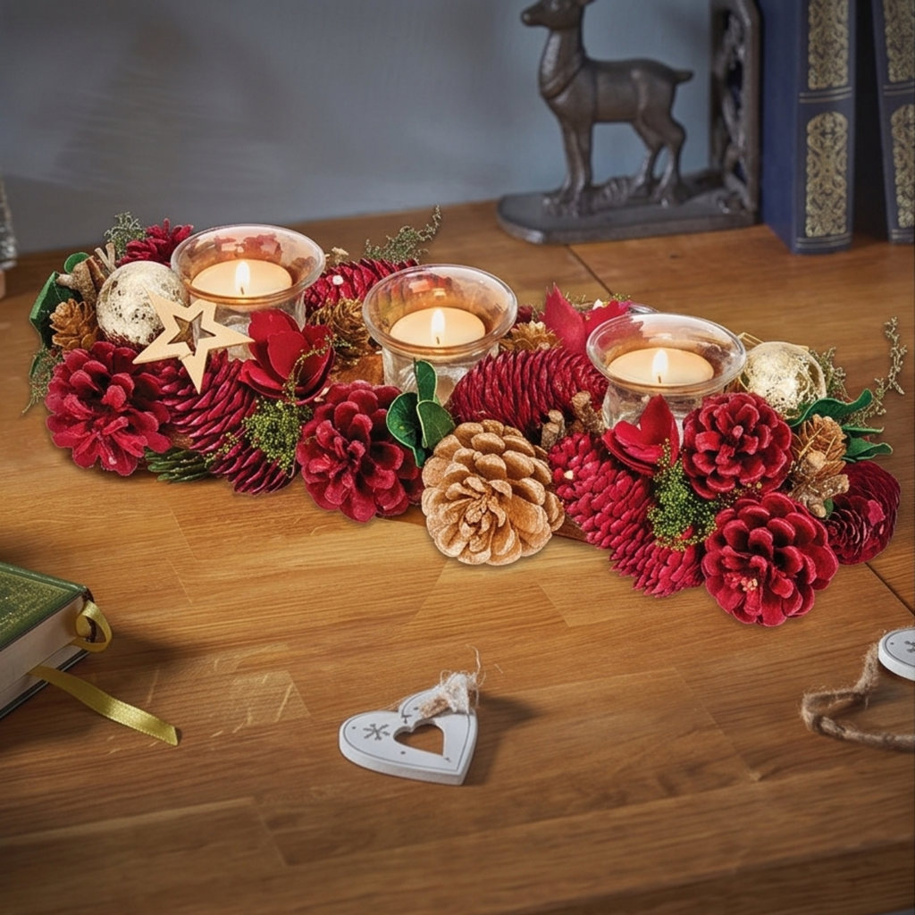 Festive Candle Holders