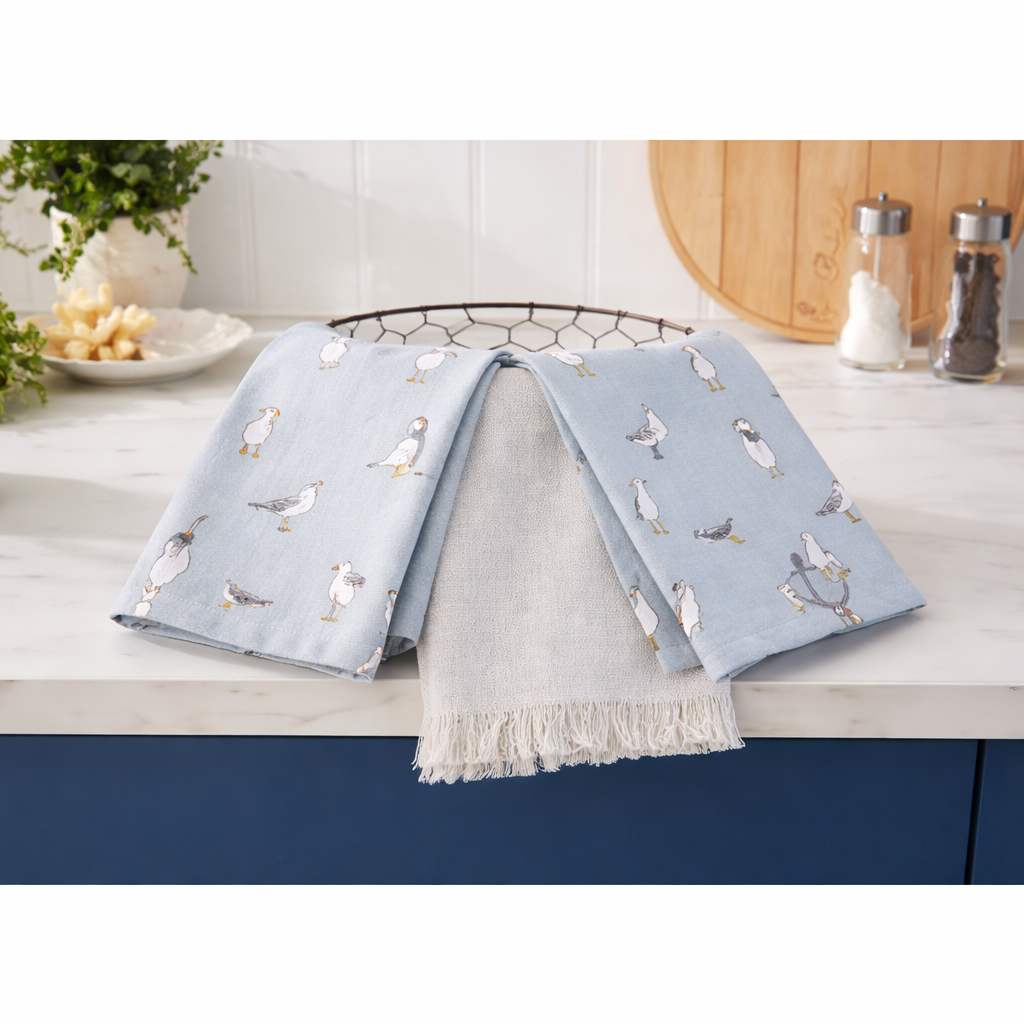 Tea Towels 3pk - Coastal Birds
