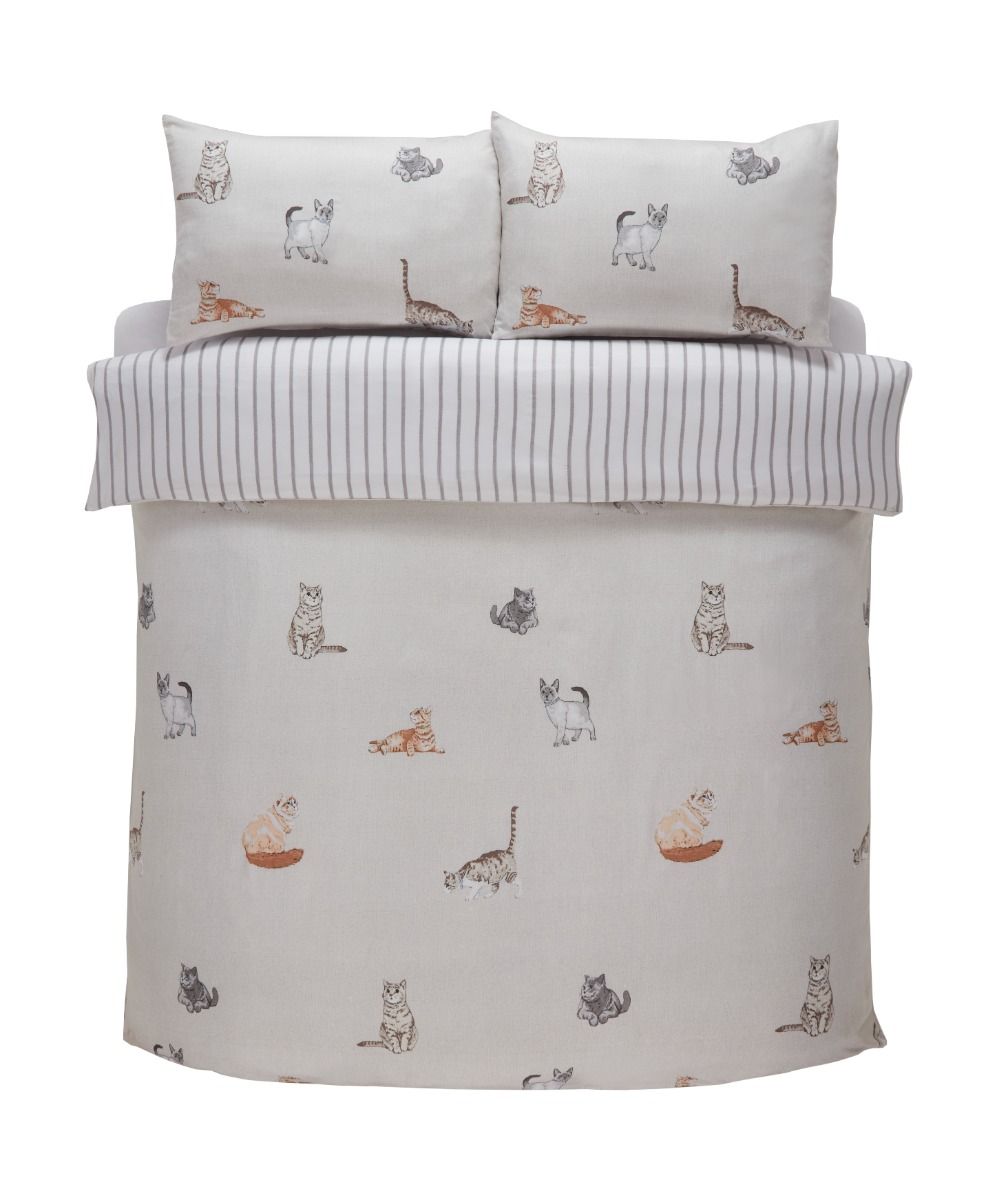 Purrfect Natural Bedding Set
