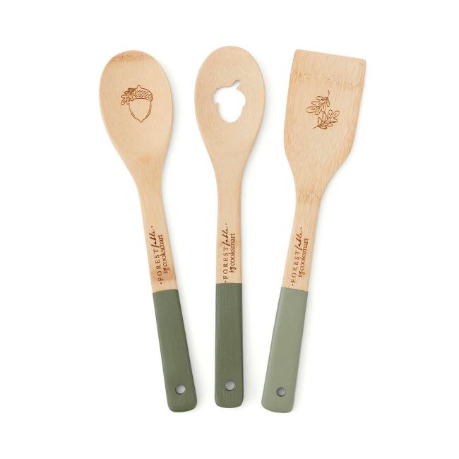 Set of 3 Bamboo Utensils - Forest Fable