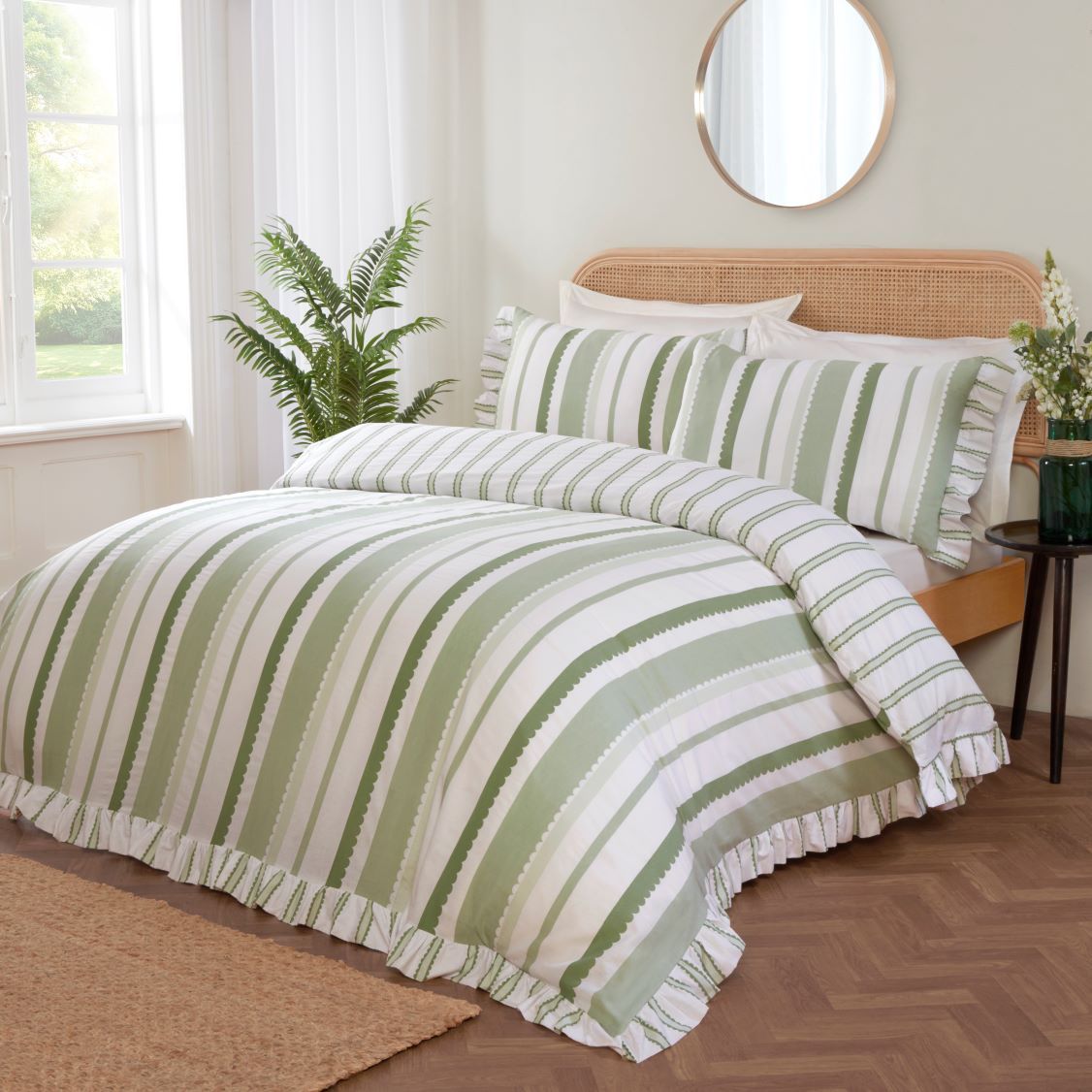 Frilly Maya Bedding Set Single
